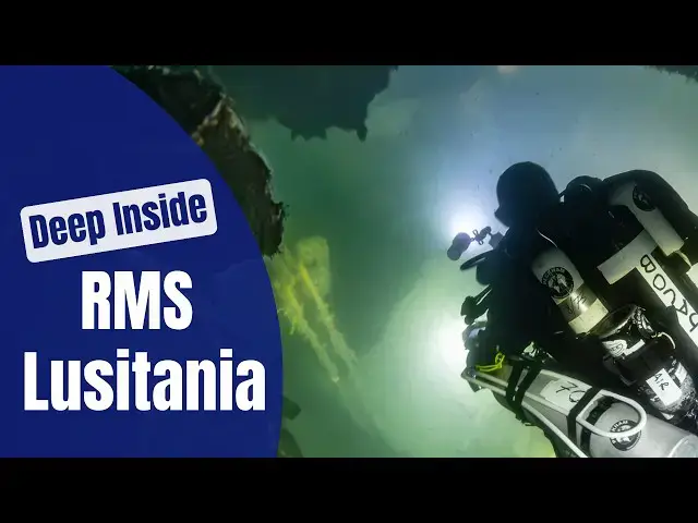 'Video thumbnail for Exploring The Lusitania's Dark Underwater Tomb'