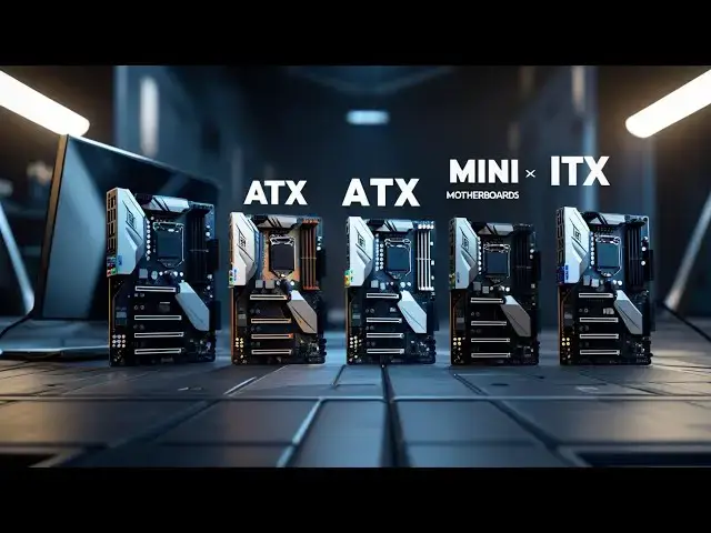 'Video thumbnail for Motherboard Sizes Explained – ATX vs Micro ATX vs Mini ITX'