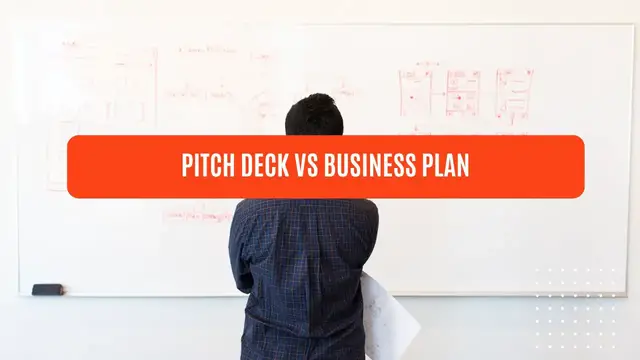'Video thumbnail for Pitch deck vs business plan'