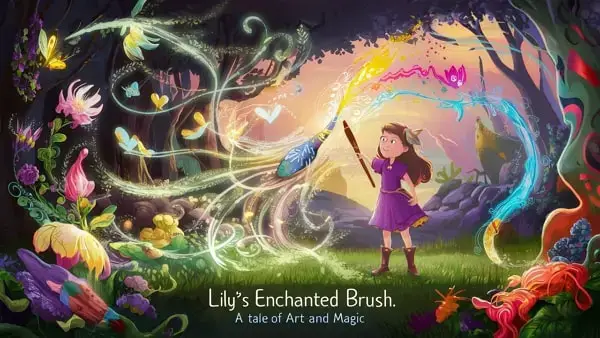 'Video thumbnail for Lily's Enchanted Brush: A Tale of Art and Magic'