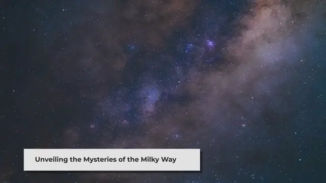 'Video thumbnail for The Milky Way: Unveiling the Cosmic Tapestry'