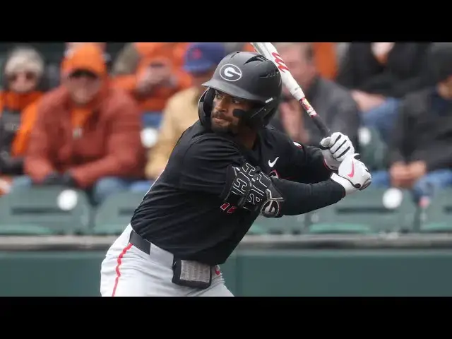 'Video thumbnail for Robbie Burnett 2025 College Baseball Highlights! | Georgia Bulldogs'