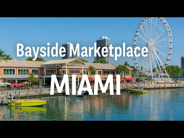 'Video thumbnail for Bayside Marketplace Miami: Shopping, Food & Bay Views All in One Place'