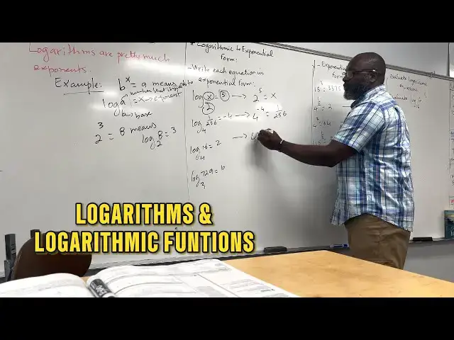 'Video thumbnail for Logarithms & Logarithmic Functions'