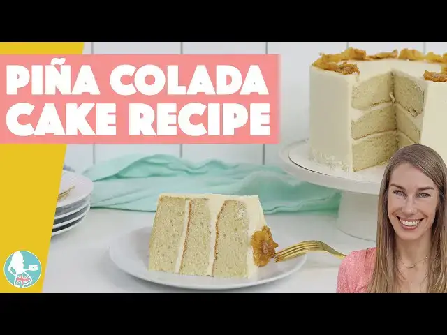 'Video thumbnail for Piña Colada Cake Recipe'