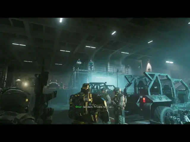 'Video thumbnail for Call of Duty: Infinite Warfare - Operation Port Armor: Reyes, Salter, Ethan, Brooks & Omar Briefing'
