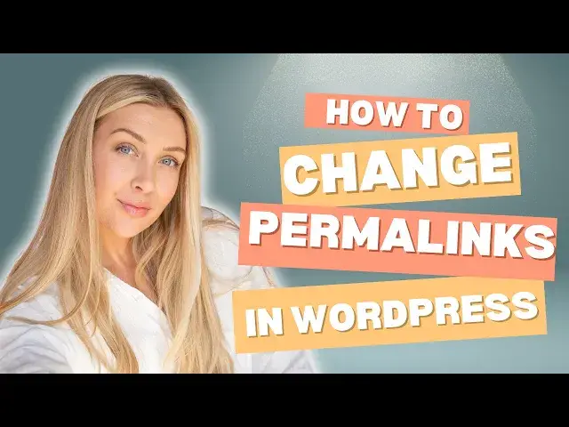 'Video thumbnail for How to Change Permalink Structure in WordPress in 2024'