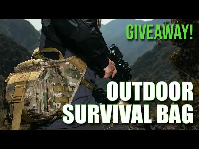 'Video thumbnail for NEW Sling Pack for Bushcraft, Hiking & EDC | Compact Outdoor Survival Bag'