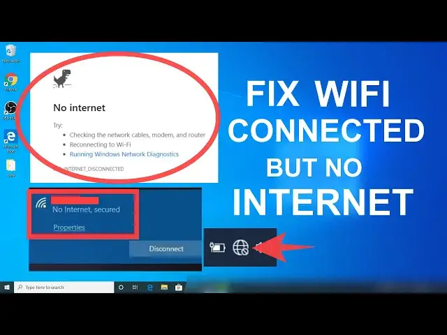 'Video thumbnail for How To Fix WiFi Connected But No Internet Access On Windows 10 - 5 Ways'