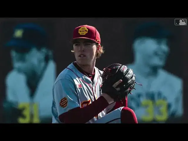 'Video thumbnail for 2025 MLB Draft Preview: Caden Hunter, LHP, Southern California'