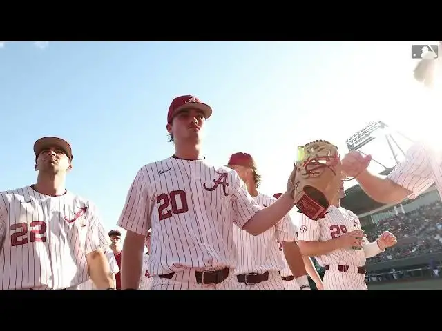 'Video thumbnail for 2025 MLB Draft Preview: Zane Adams, LHP, Alabama'