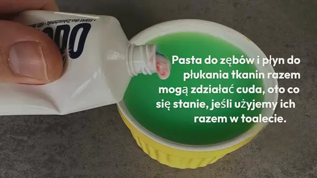'Video thumbnail for Wymieszaj pastę do zębów i płyn do płukania tkanin, nie masz pojęcia, co będzie dalej'