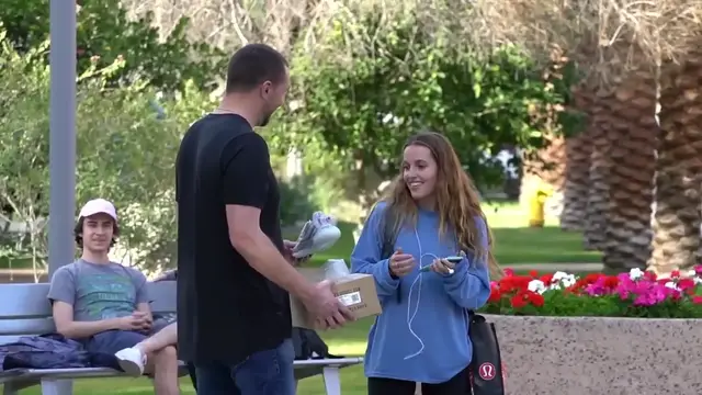 'Video thumbnail for Giving Yeezys to Strangers(720P_HD)'