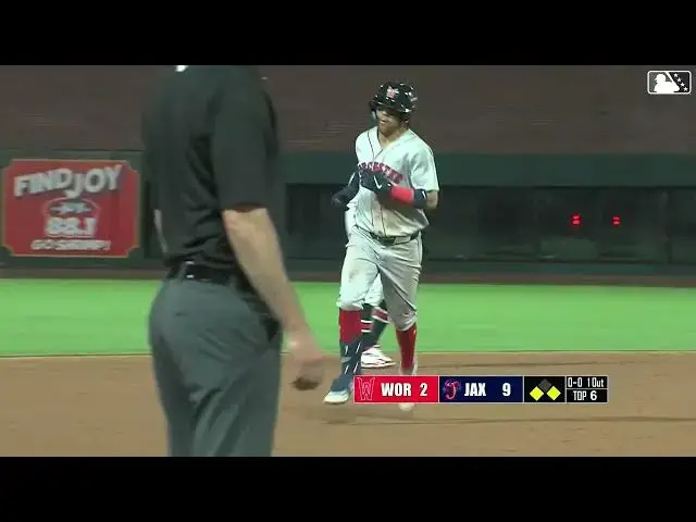 'Video thumbnail for Marcelo Mayer CRUSHES a Three-Run Home Run! | Boston Red Sox Prospect | 04/01/2025'