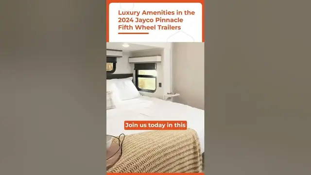 'Video thumbnail for Jayco Pinnacle 5th Wheel Floor Plans #jaycorv #camper'