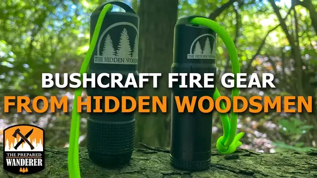 'Video thumbnail for New Bushcraft Fire Gear from Exotac and Hidden Woodsmen'
