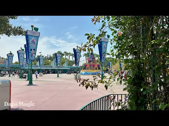 'Video thumbnail for Daytime Esplanade Music for Disneyland 70th Celebration | Dapsmosphere 4K'