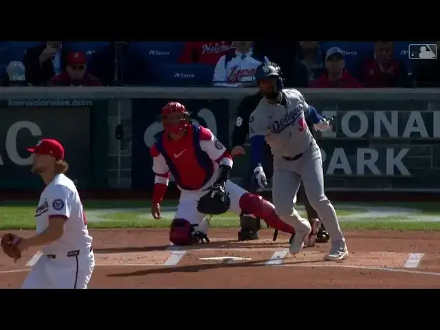 'Video thumbnail for Teoscar Hernandez DRILLS a Two-Run Home Run! | 5th HR of 2025 | Los Angeles Dodgers | 04/09/2025'
