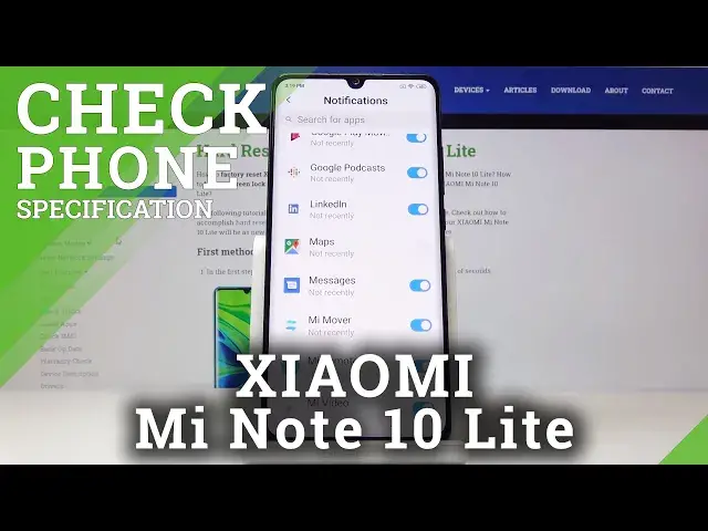 'Video thumbnail for How to Check Phone Specification in Xiaomi Mi Note 10 Lite?'