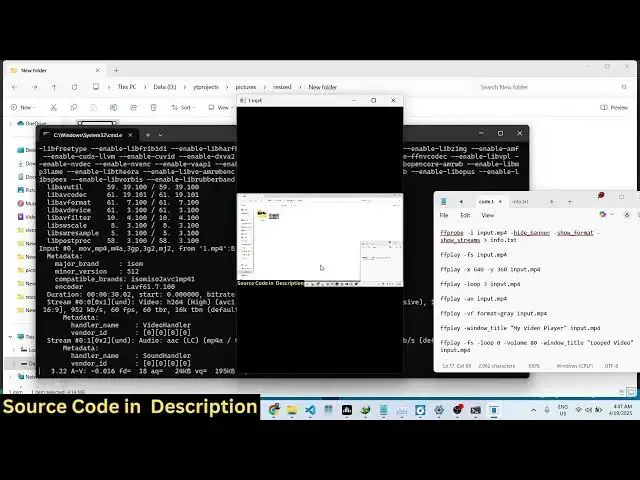 'Video thumbnail for FFMPEG Command to Play Video in Video Player Using FFPlay Command in Terminal'