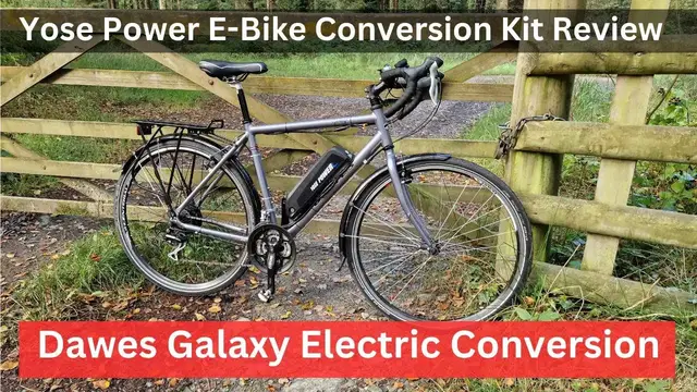 'Video thumbnail for Yose Power e-bike conversion kit review: Dawes Galaxy touring bike electric conversion'