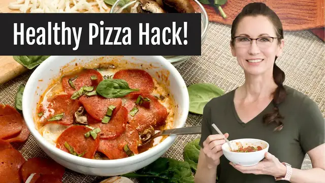 'Video thumbnail for BEST Cottage Cheese Pizza Bowl Low Carb Viral Recipe'