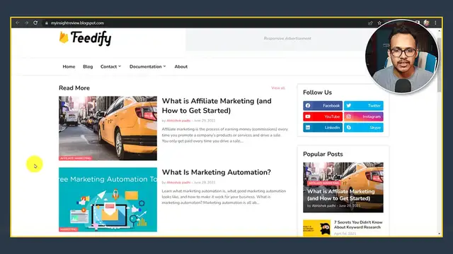 'Video thumbnail for How to Minify CSS and Improve Page Speed In Blogger'