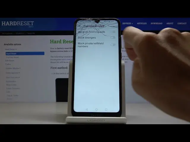 'Video thumbnail for How to Block Number in Huawei Honor 8A - Reject Unwanted Calls'