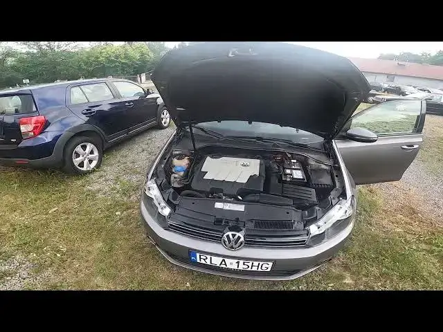 'Video thumbnail for How to Lift the Hood Up in Volkswagen Golf VI ( 2008 - 2016 ) - Open Bonnet by Lever'