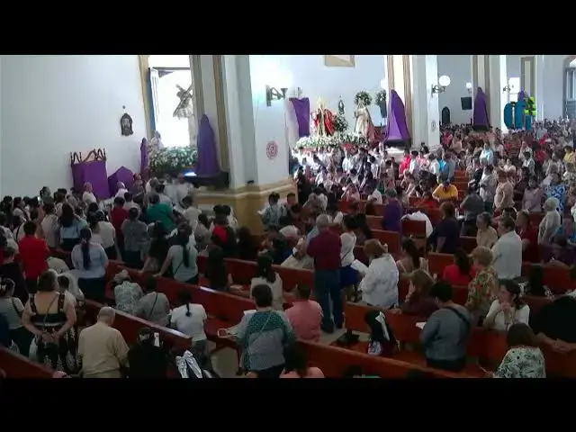 'Video thumbnail for Viacrucis penitencial en Catedral San Pedro Apóstol en Matagalpa'