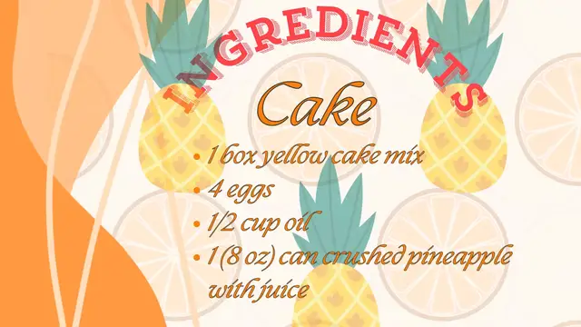 'Video thumbnail for Pineapple Cake'