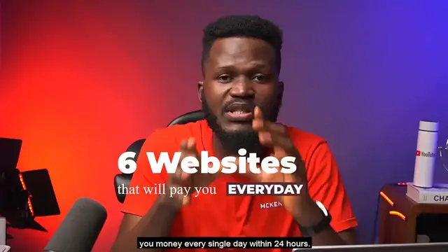 'Video thumbnail for 6 SECRET Websites That Will Pay You EVERYDAY within 24 hrs (Work From Home)'