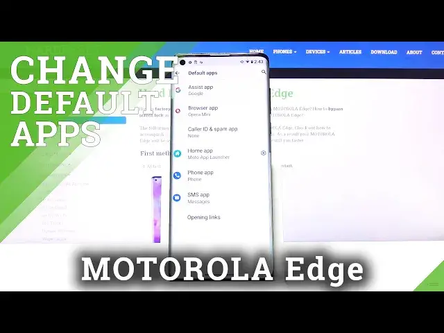 'Video thumbnail for How to Locate Default Apps in Motorola Edge – Set an App as Default'