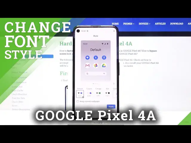'Video thumbnail for How to Change Style of Font in Google Pixel 4A – Pick Different Font Style'