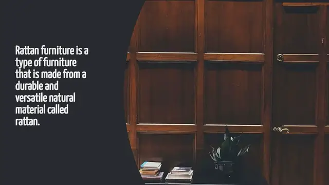 'Video thumbnail for What Is Rattan Furniture'