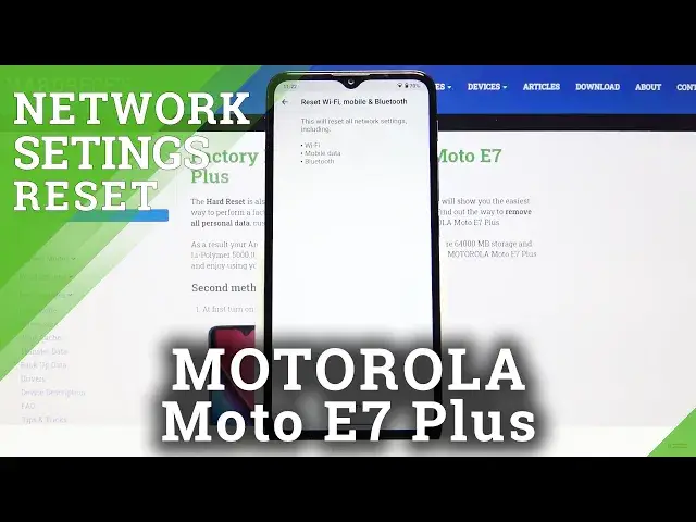 'Video thumbnail for How to Reset Network Settings in MOTOROLA Moto E7 Plus – Restore Network Defaults'