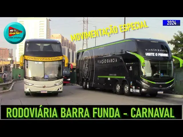 'Video thumbnail for MOVIMENTAÇÃO DE ÔNIBUS RODOVIÁRIA BARRA FUNDA'