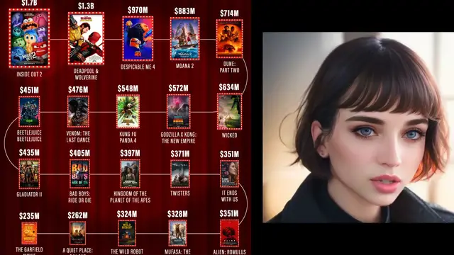 'Video thumbnail for Top Grossing Movies Worldwide (2025)'