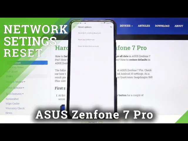 'Video thumbnail for How to Reset Network Settings in ASUS Zenfone 7 Pro – Restore Network Customization'