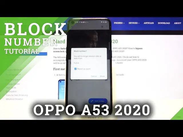 'Video thumbnail for How to Block Number on OPPO A53 2020 – Block Unwanted Calls'