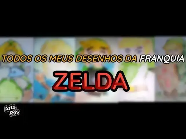 'Video thumbnail for Todos os Meus desenhos da Franquia Zelda | Arts Pas'