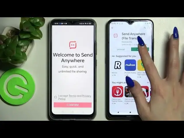 'Video thumbnail for How to Transfer Files from REALME C25s to an Android Device – the Send Anywhere App'