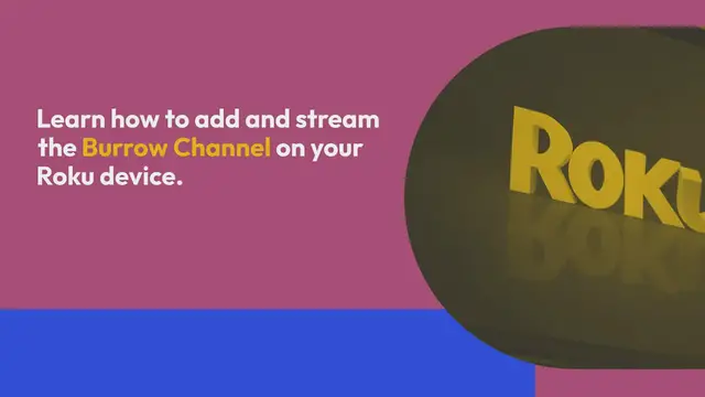 'Video thumbnail for How to Add Burrow TV on Roku'