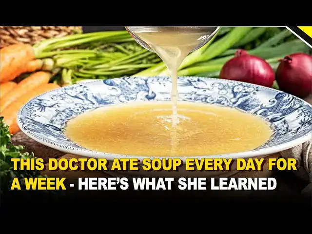 'Video thumbnail for This Doctor Ate Soup Every Day for a Week — Here’s What She Learned 🍲👩‍⚕️'