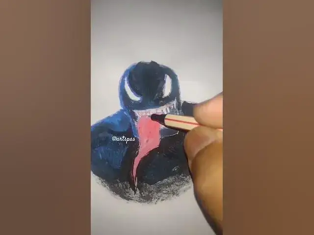 'Video thumbnail for Venom #drawing #venom3 #shortvideo #painting #art'