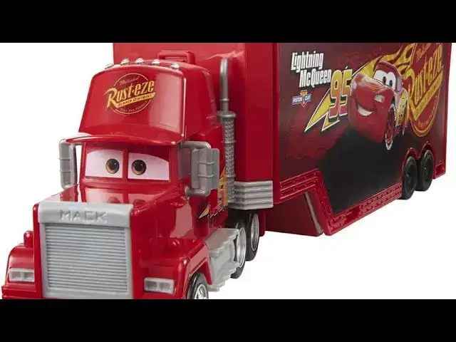 'Video thumbnail for Unleash Disney Pixar Cars Racing Fun with the Transforming Mack Playset'