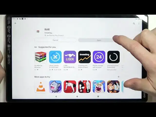 'Video thumbnail for Lenovo Tab M10 Plus - How To Install Rar & Zip Packing Unpacking App'