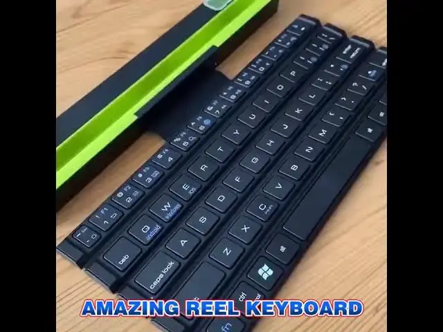 'Video thumbnail for Laptop and PC portable attachable Key board'