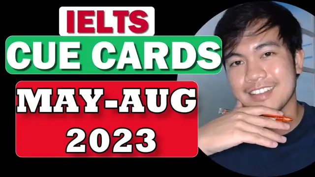 'Video thumbnail for CUE CARDS: MAY, JUNE, JULY, AUGUST 2023 (IDEAS, LEXICAL RESOURCE, TIPS)'