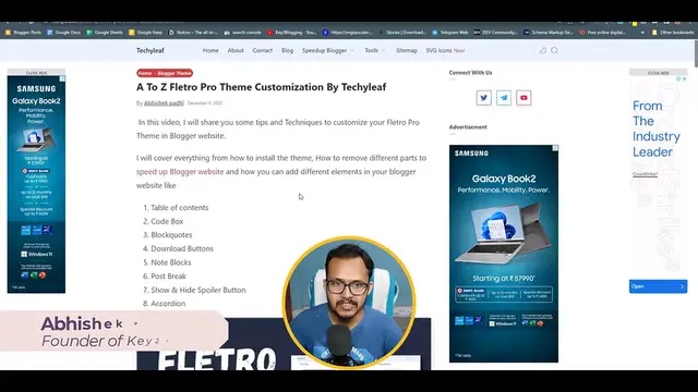 'Video thumbnail for How to Add Sticky Floating ad in Blogger  ( Sticky On Page Scroll)'